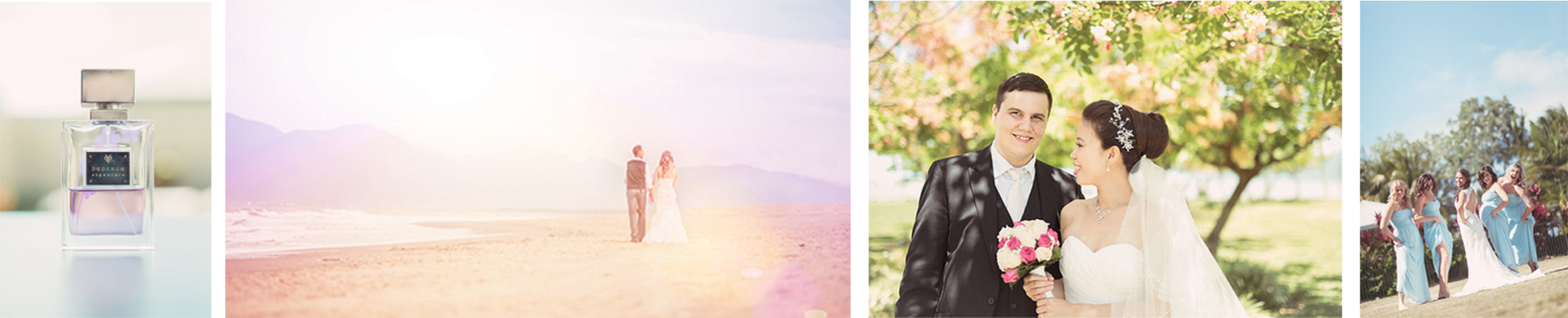 Portfolio image of different weddings in Cairns and Port Douglas